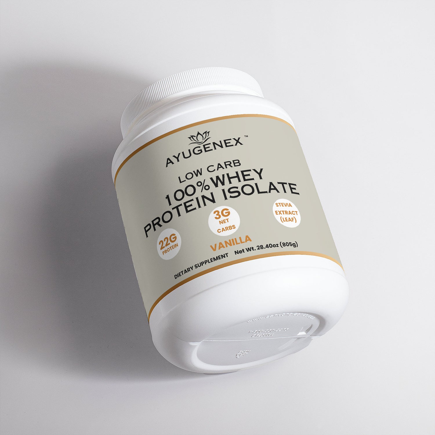 Low Carb 100% Whey Protein Isolate (Vanilla)