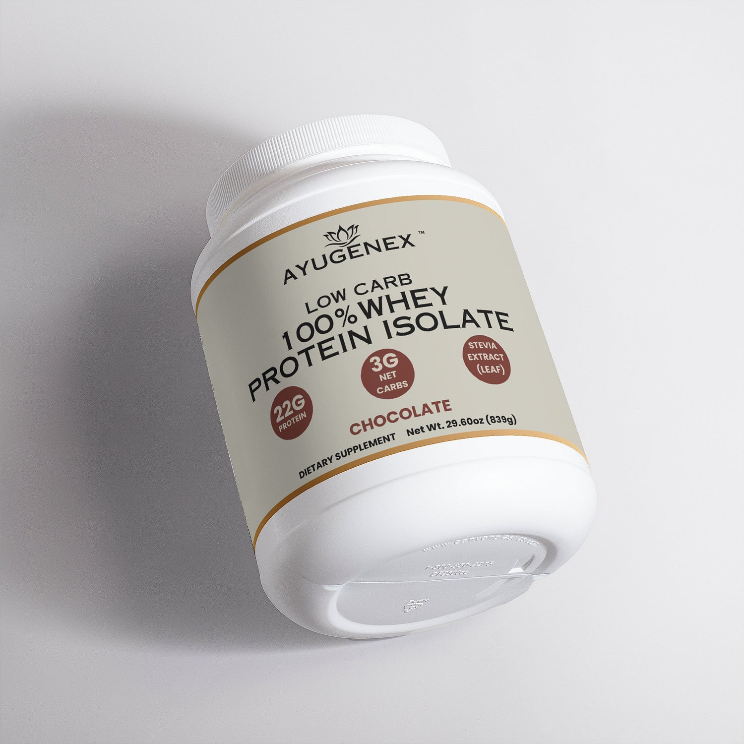 Low Carb 100% Whey Protein Isolate (Chocolate)