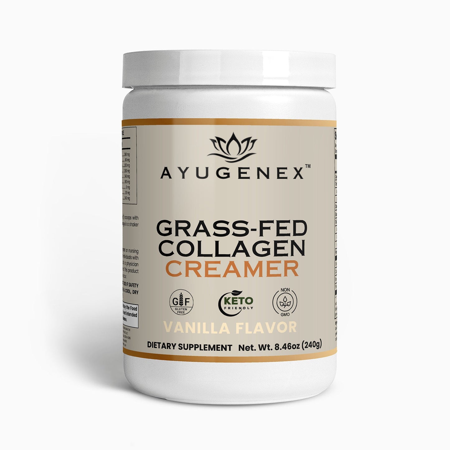Grass-Fed Collagen Creamer (Vanilla)