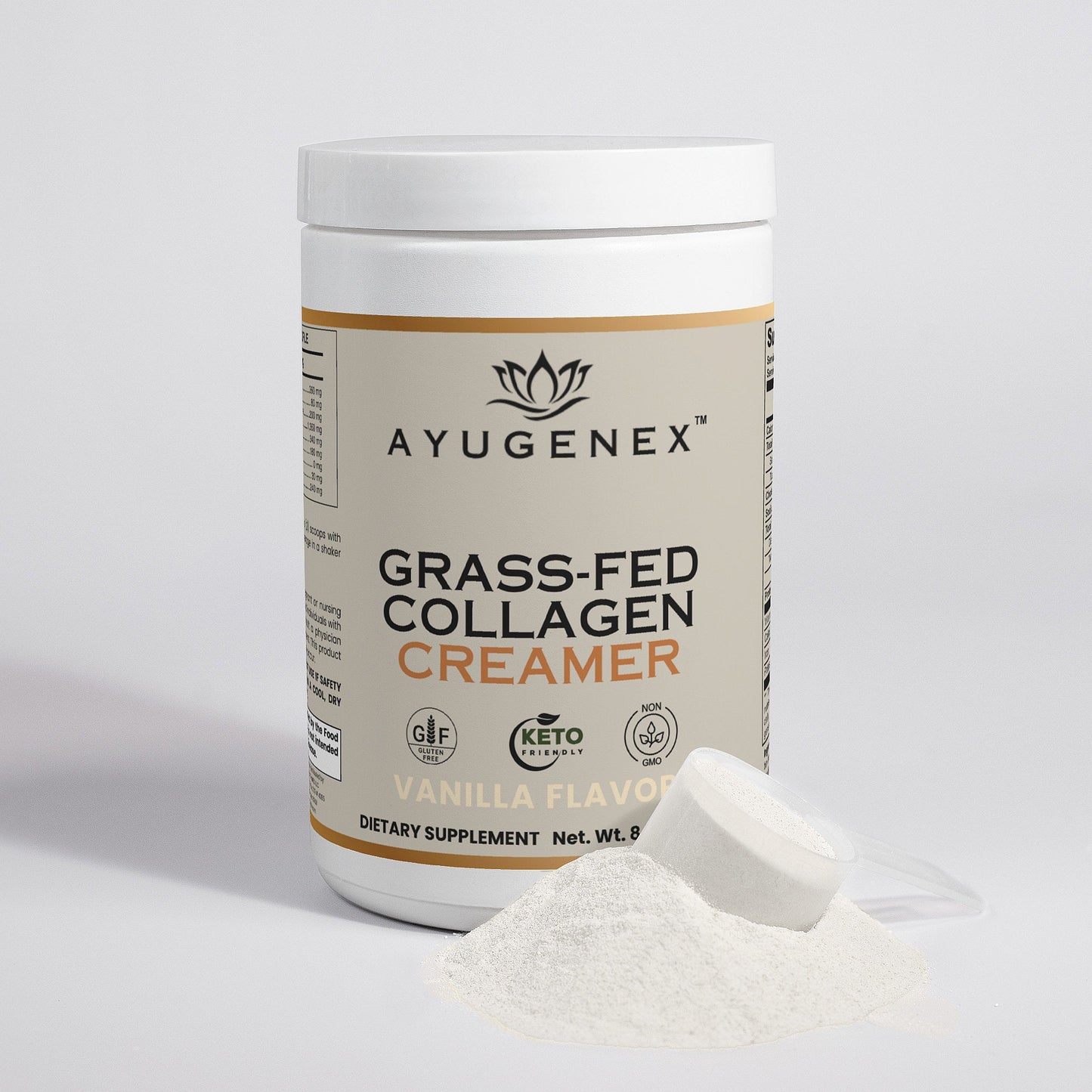Grass-Fed Collagen Creamer (Vanilla)