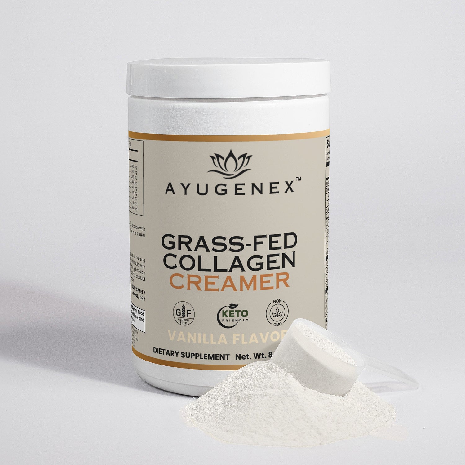 Grass-Fed Collagen Creamer (Vanilla)