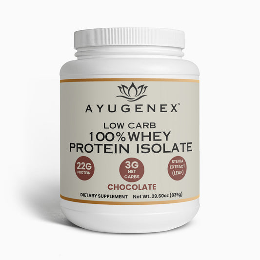 Low Carb 100% Whey Protein Isolate (Chocolate)
