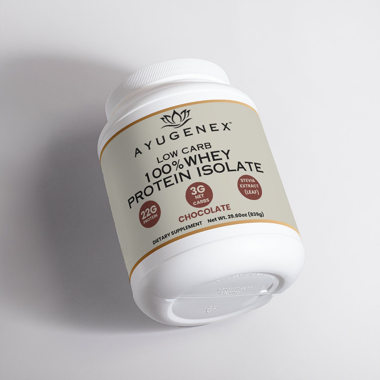 Low Carb 100% Whey Protein Isolate (Chocolate)