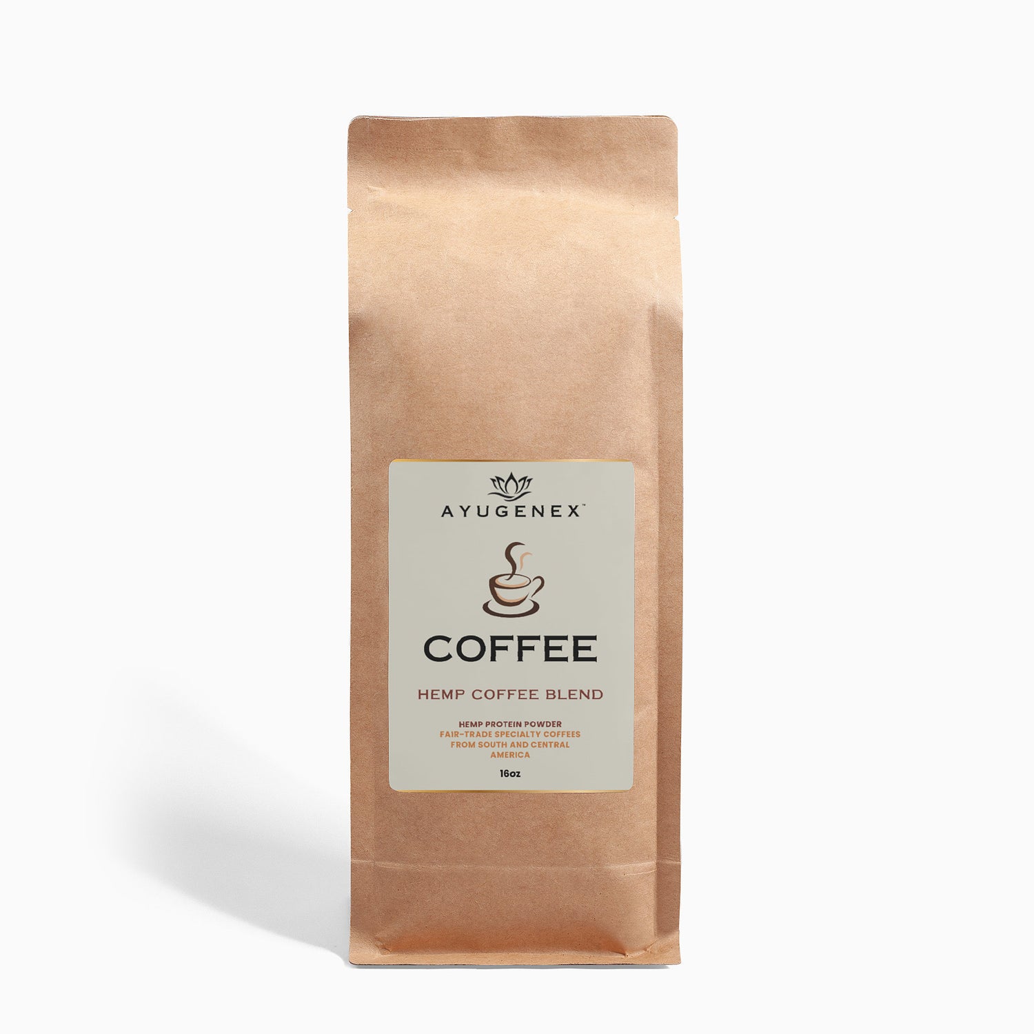 Hemp Coffee Blend - Medium Roast 16oz